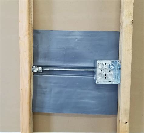 how to install lead backing on electrical outlet boxes|back to back mounting boxes.